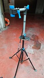cavalletto riparazione bicicletta