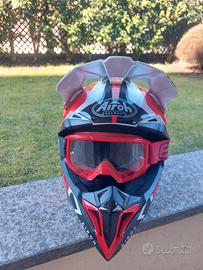 Casco motard-enduro