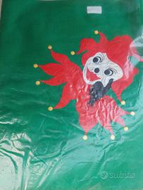 copritavolo Verde Gioco Vintage 