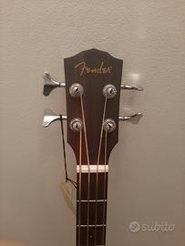 basso acustico fender cb100ce nat