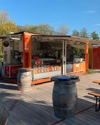 Cucina / cassa scarrabile mobile / container