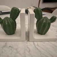 Coppia fermalibri cactus 🌵