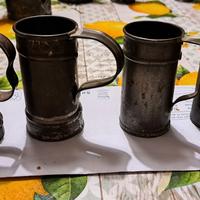 misure in latta periodo del Regno con vari punzoni