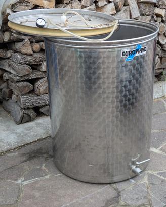 Tino serbatoio inox per vino 500 litri