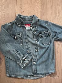 Camicia jeans Diesel bambino 3 anni
