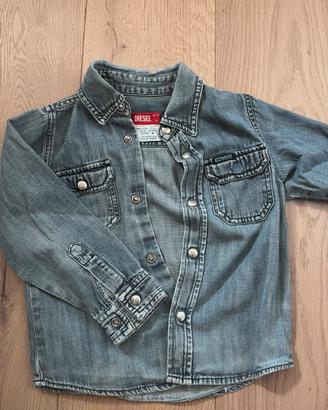 Camicia jeans Diesel bambino 3 anni