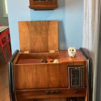 Radio giradischi vintage anni 40 Phonola