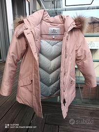 Giubbotto da bambina Woolrich rosa 6A