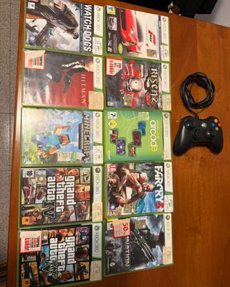 Giochi Xbox 360 e controller