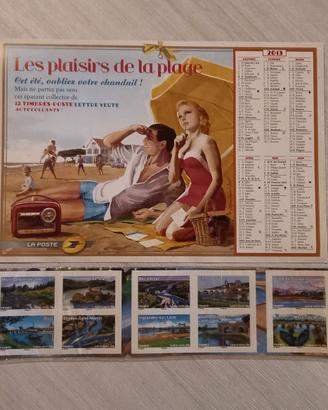 Francia 2013 Almanacco Postino + Croce Rossa 