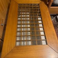 Tavolino in legno noce