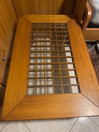 Tavolino in legno noce