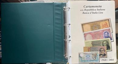 Collezione repubblica italiana cartamoneta