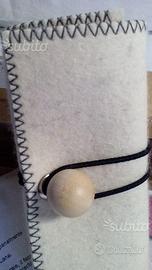 Portachiavi in feltro di lana