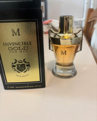 Invincible Gold for Men 100ml – Eau de Toilette