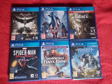 Lotto giochi per PS4 Come nuovi 