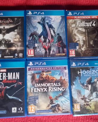 Lotto giochi per PS4 Come nuovi 