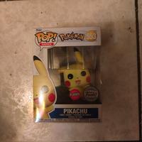  Funko Pop! Games Pokémon: Pikachu Flocked n. 553