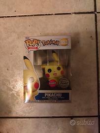  Funko Pop! Games Pokémon: Pikachu Flocked n. 553
