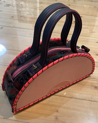 Borsa vintage 33 giri artigianale