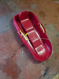 Slittino neve 1 posti adulti