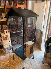 Voliera Per Pappagalli e Canarini 