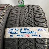 Gomme Usate Varie Marche 245 40 18 - 80% Invernali