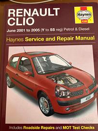 Manuale Haynes riparazione Renault Clio