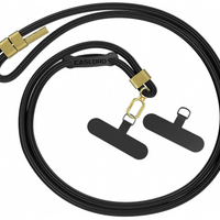 Cordino Universale per Cellulare con Gancio  Nero/