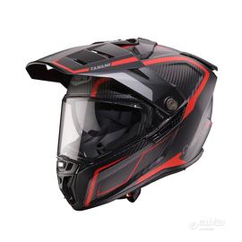 Casco Integrale Tanami CARBON off road red