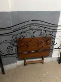 Letto in ferro battuto