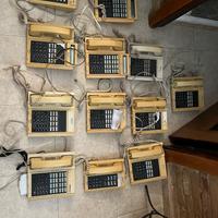 12 telefoni vintage GoldStar con centralino