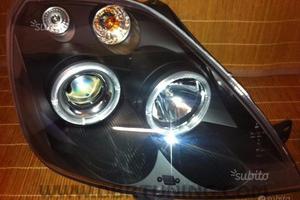 Coppia fari LED FORD FIESTA MK6 02-08 nero