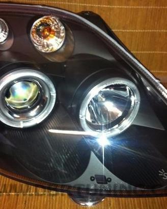 Coppia fari LED FORD FIESTA MK6 02-08 nero