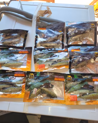 9 esche nuove per la pesca