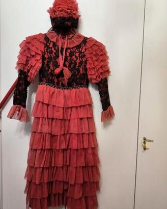 VESTITO DI CARNEVALE PER BIMBA MODELLO SPAGNOLO