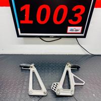 PEDANE POGGIAPIEDI PASSEGGERO DOMINATOR HONDA NX 6