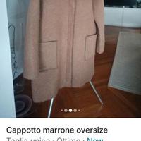 cappotto marrone donna