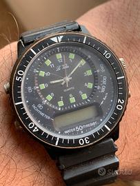 Orologio Le Valois Ana-Digi quarzo diver vintage
