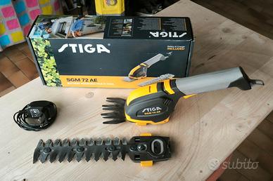 Stiga SGM 72 AE - Forbice tagliaerba a batteria