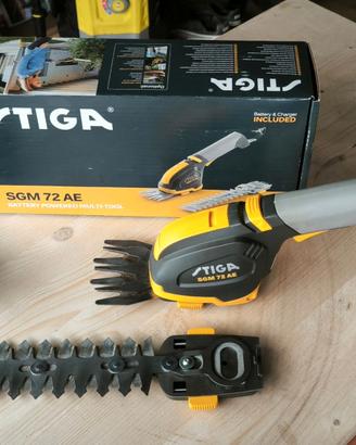 Stiga SGM 72 AE - Forbice tagliaerba a batteria