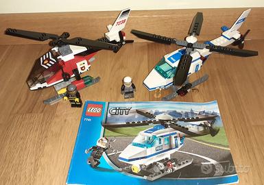 Lego elicotteri city 7741 e 7238