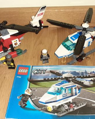 Lego elicotteri city 7741 e 7238