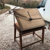 Vecchio tecnigrafo geometra vintage