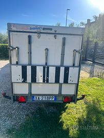 Rimorchio furgonato Ellebi