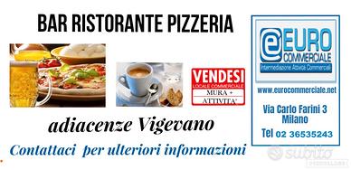 246/25 BAR RISTORANTE PIZZERIA in zona Pavia