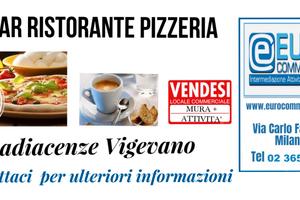 246/25 BAR RISTORANTE PIZZERIA in zona Pavia
