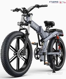 Bici elettrica Engwe X26 1000W grigio scuro
