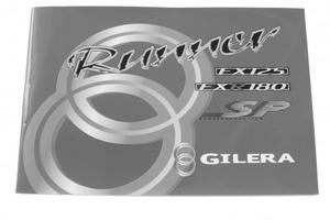 Manuale in PDF uso e manutenzione per Gilera Runne