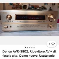 denon avr 3802 sintoamplificatore 